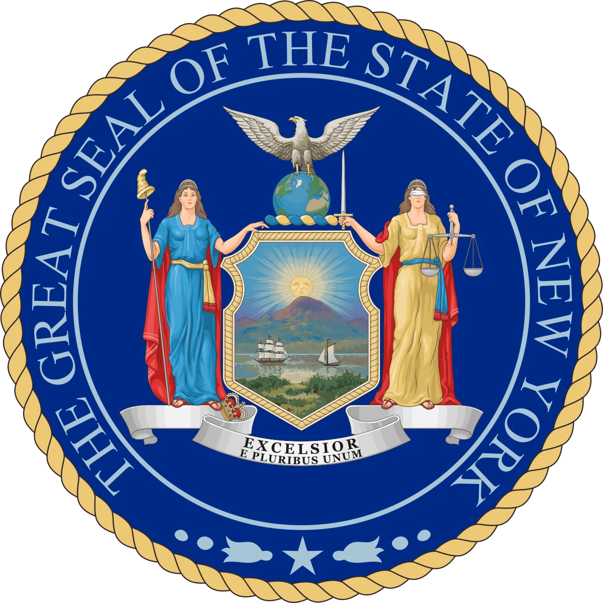 New York State seal